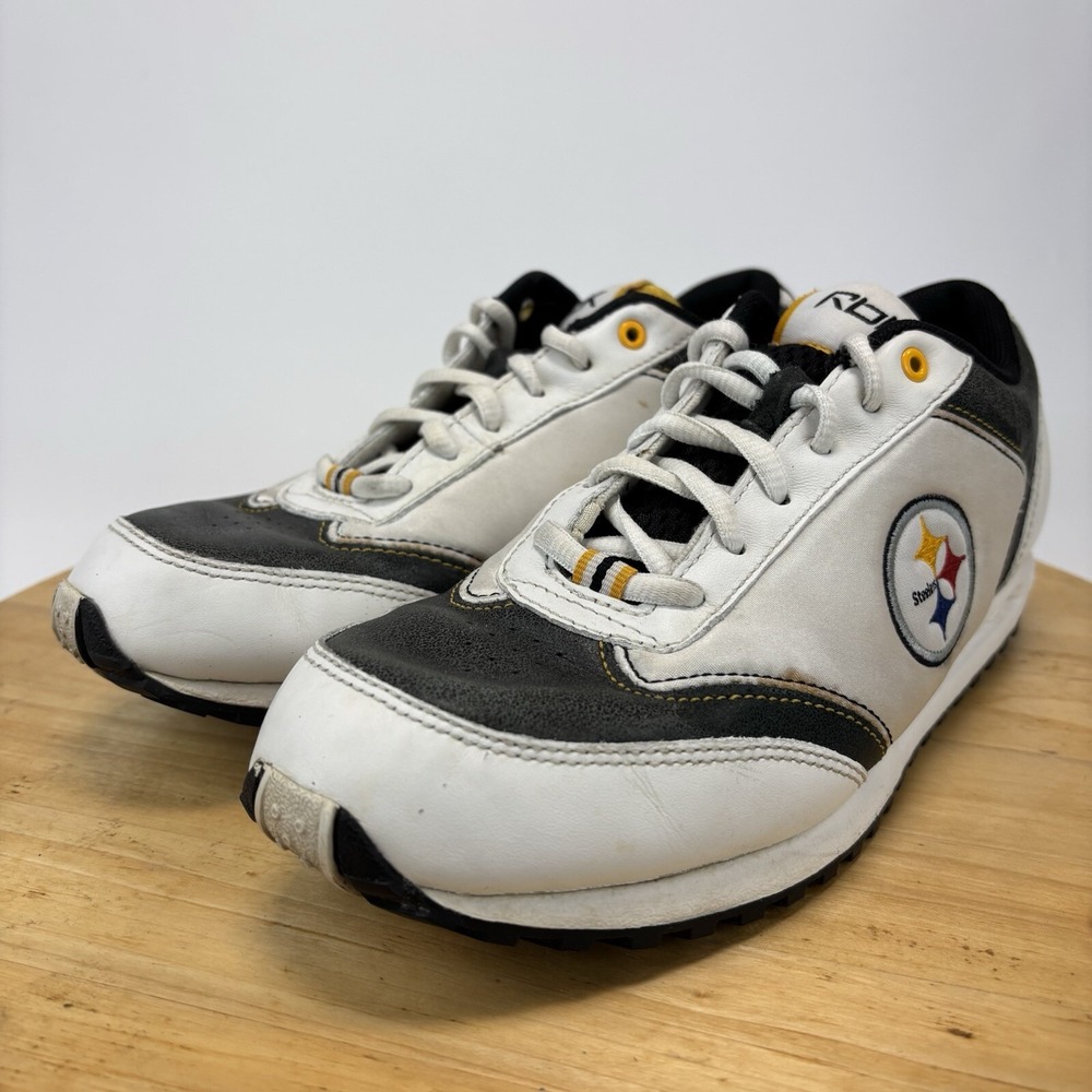 Reebok Pittsburgh Steelers Golf Turf Shoes Womens 7.5 RB 806 Flu 35-721975 RARE